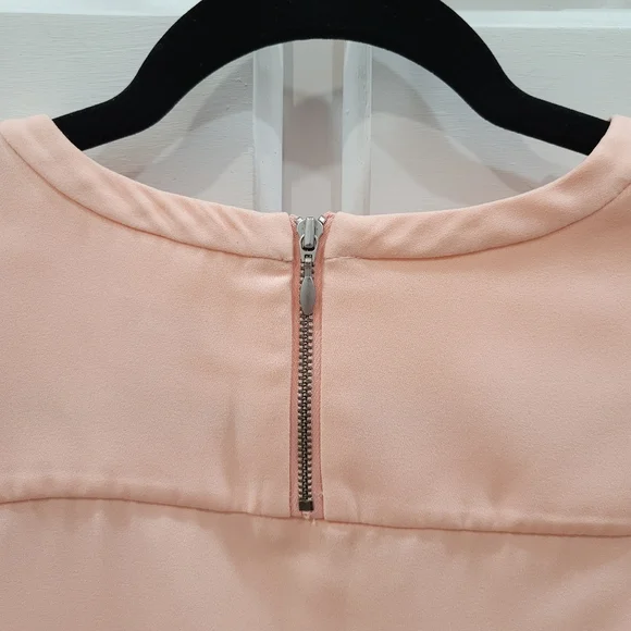 J.crew Blush Pink Ruffle Blouse - Picture 5 of 8